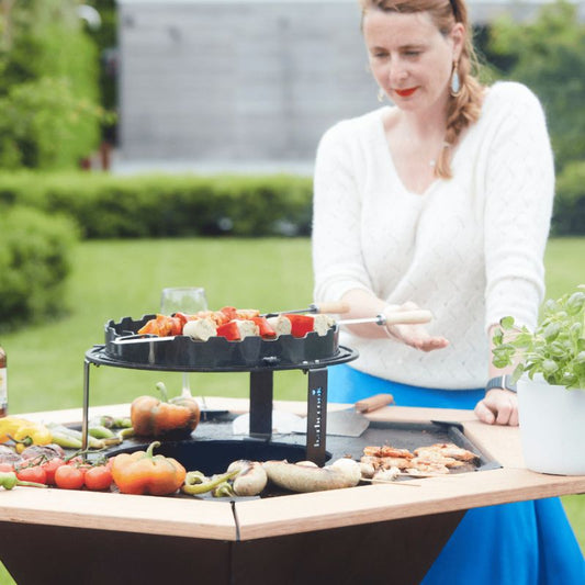 Barbecook Nestor Side Tables, lifestyle shot 1