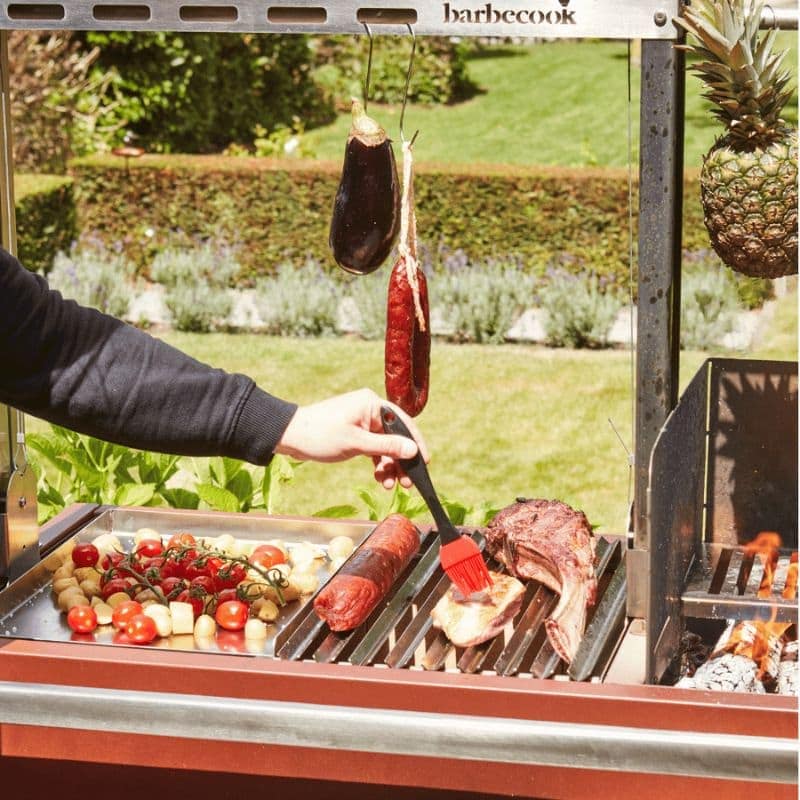 Barbecook Pedro Ember Grill fitted on Asado BBQ