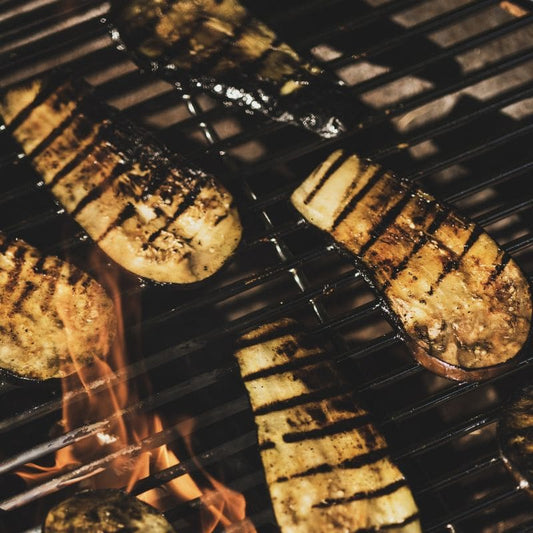 Grilled vegetables cooked on BonFeu Grill Full Circle