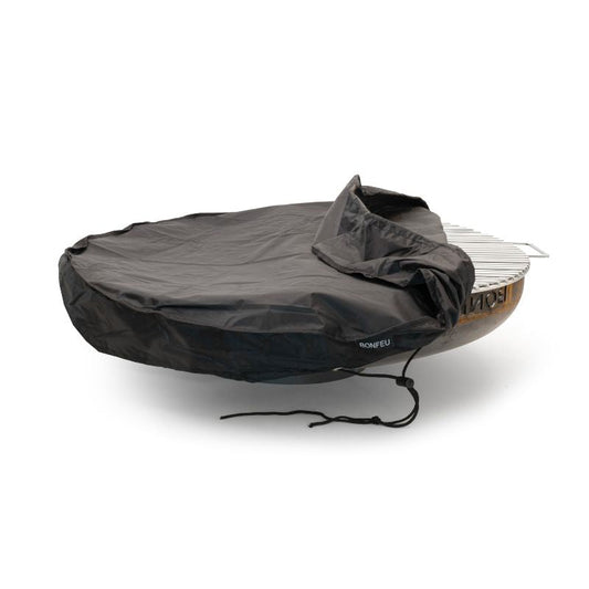 BonFeu Premium Cover fitted on a fire pit