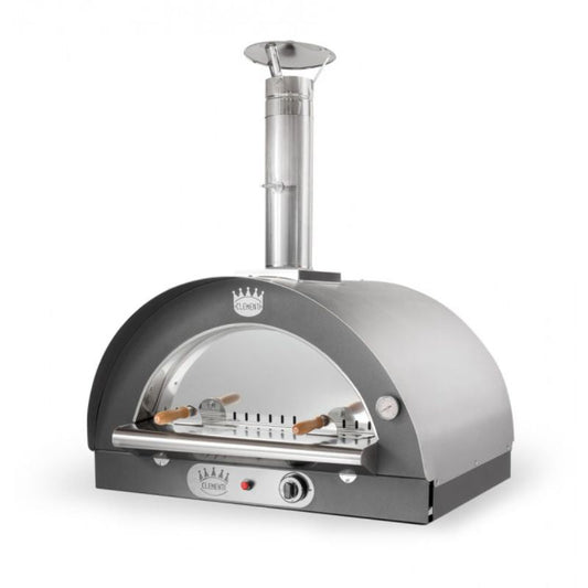 Clementi Original Dual Fuel Pizza Oven 60x60 in stainless steel