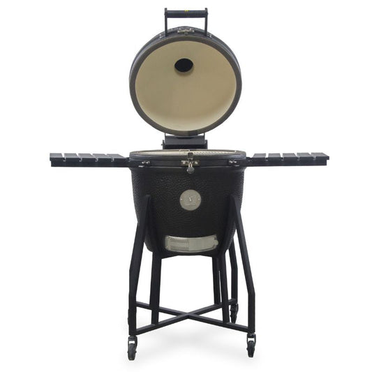 GRLLR Ember Classic 22 inch Kamado Grill, open