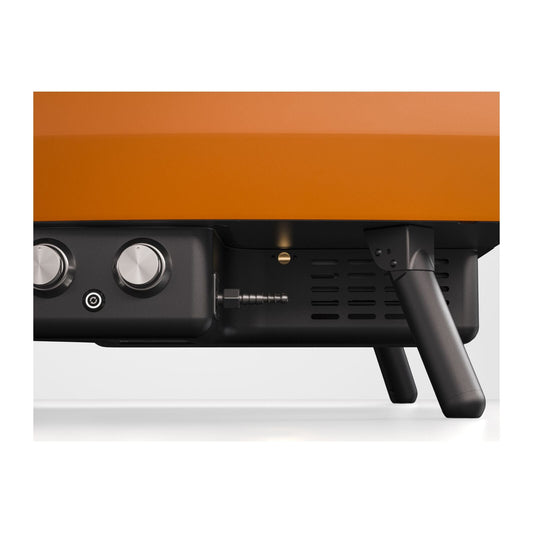 Witt ETNA Rotante 16 inch pizza oven matte orange, alternate view 1