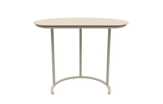 Kiki C-Shaped Metal Garden Side Table