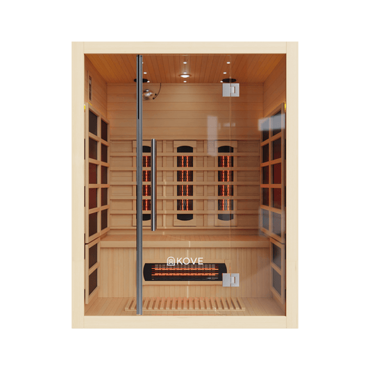 KOVE Infrared Sauna, 3 Person