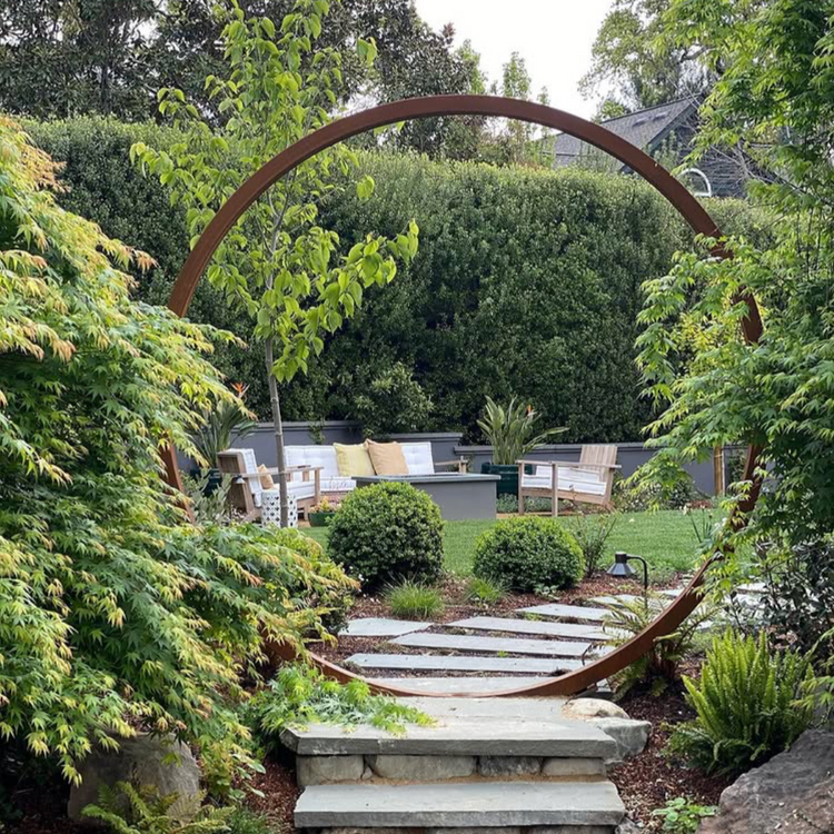 Eden Steel Corten steel garden feature