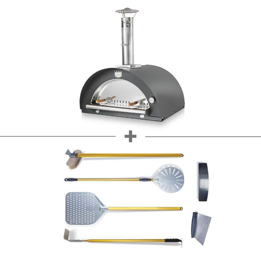 Clementi Original Wood Fired Pizza Oven 80x60 Pro Bundle