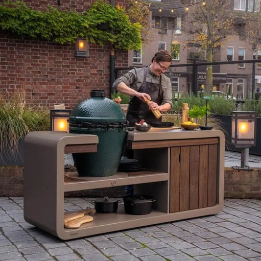 Adezz Forno Kamado Station outdoors, view 1