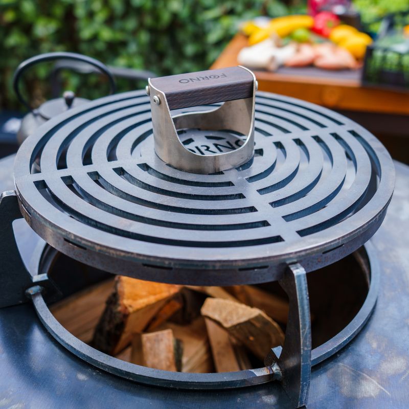 Adezz Forno Seare Bole Plancha Grill outdoors, view 4