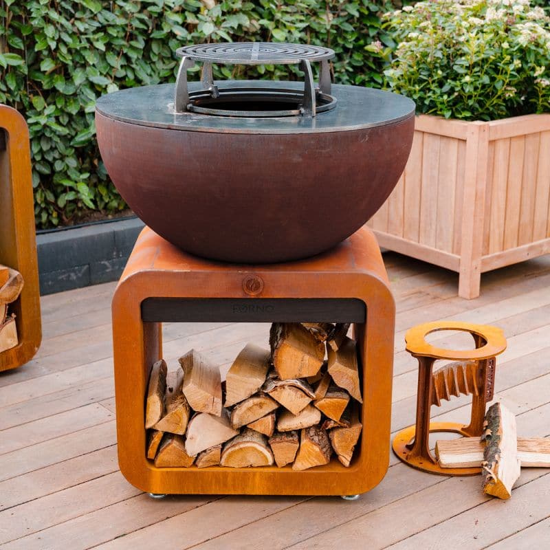 Adezz Forno Seare Bole Plancha Grill outdoors, view 6