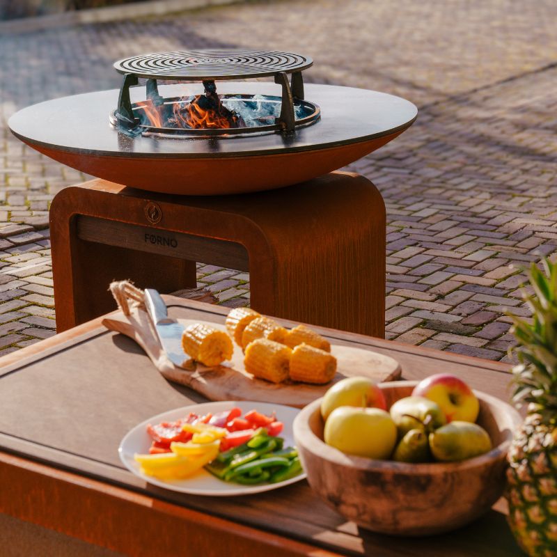 Adezz Forno Seare Halo Plancha Grill outdoors, view 4
