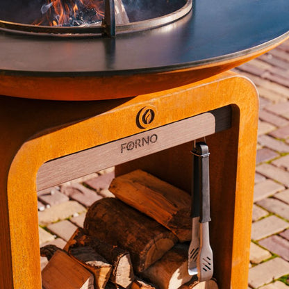 Adezz Forno Seare Halo Plancha Grill outdoors, view 5