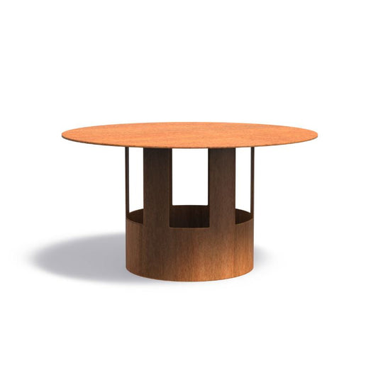 Adezz Forno raincap 200 in Corten steel