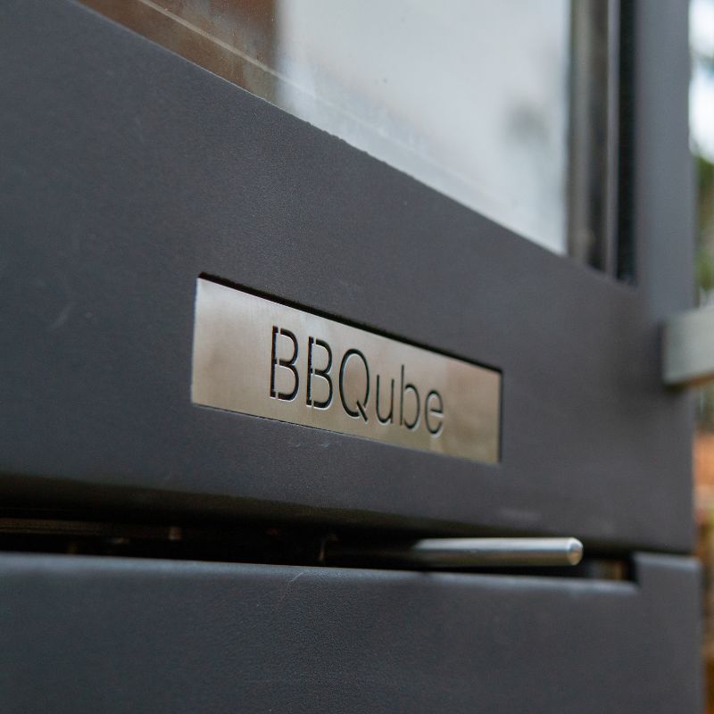 BBQube Grill & Heater with 2 Wheel Base