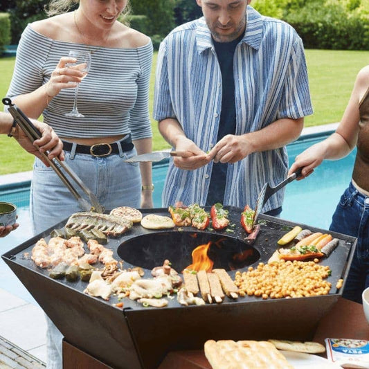 Barbecook Nestor Island Wood BBQ, lifestyle shot 5