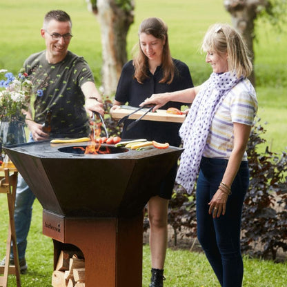 Barbecook Nestor Original Wood BBQ, lifestyle shot 6