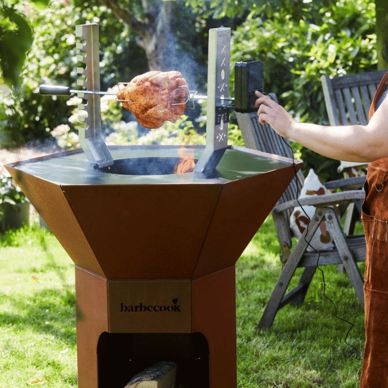 Barbecook Nestor Rotisserie Set, lifestyle shot 2