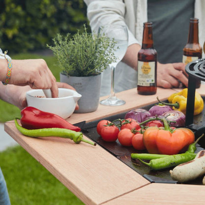Barbecook Nestor Side Tables, lifestyle shot 3