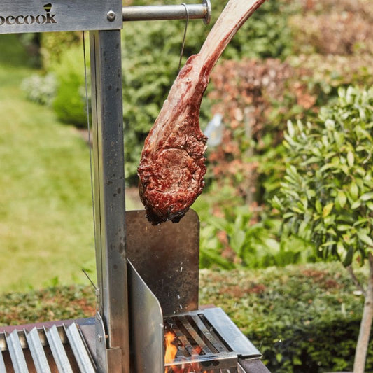 Barbecook Pedro Asado BBQ in Corten steel with ember grill
