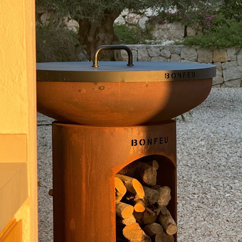 BonFeu BonBiza Open fire pit with lid