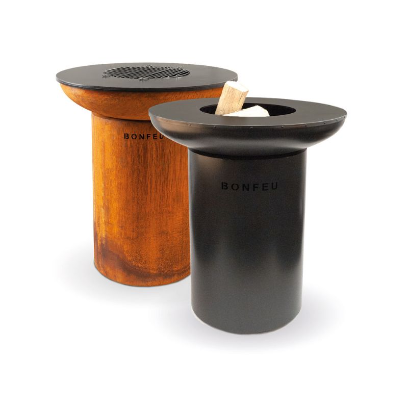 BonFeu BonBiza plancha fire pit, pair