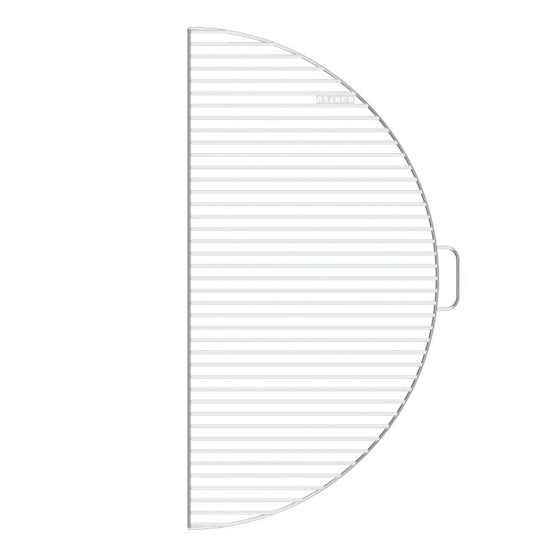 BonFeu Fire Pit Grill Half Circle plate