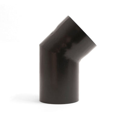 BonFeu 45 degree flue connector in black steel