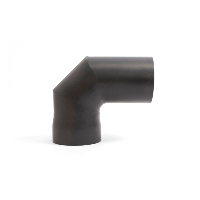BonFeu 90 degree flue connector in black steel