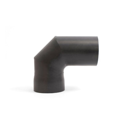 BonFeu 90 degree flue connector in black steel