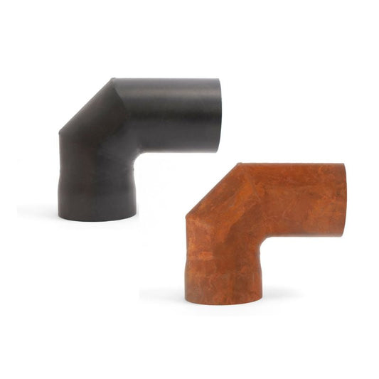 BonFeu 90 degree flue connector pair