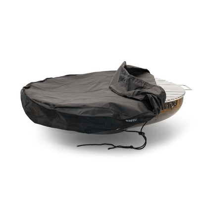 BonFeu Premium Cover fitted on a fire pit