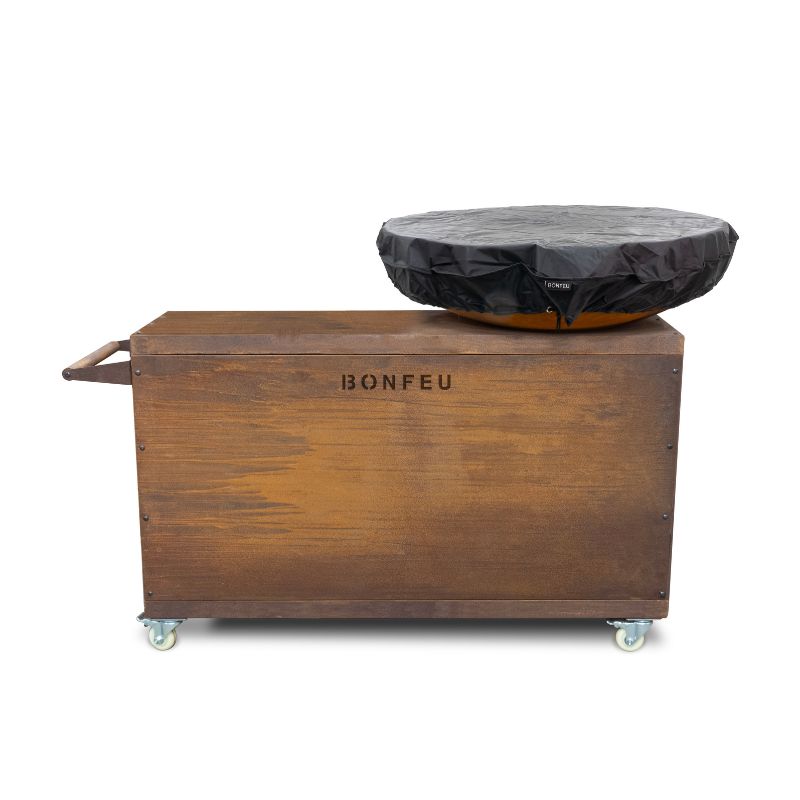 BonFeu Premium Cover fitted on a BonBiza Island