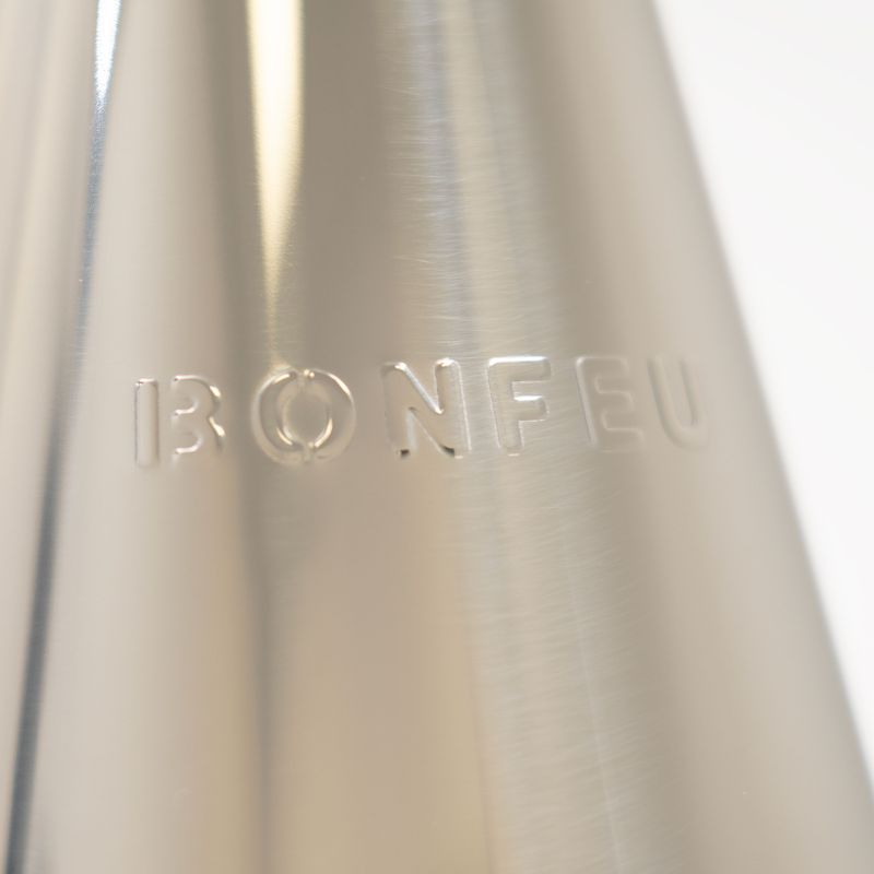 BonFeu Oil Can logo close-up