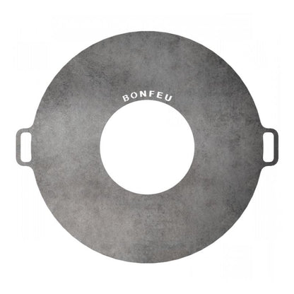 BonFeu Plancha Full Circle grill plate for fire pit