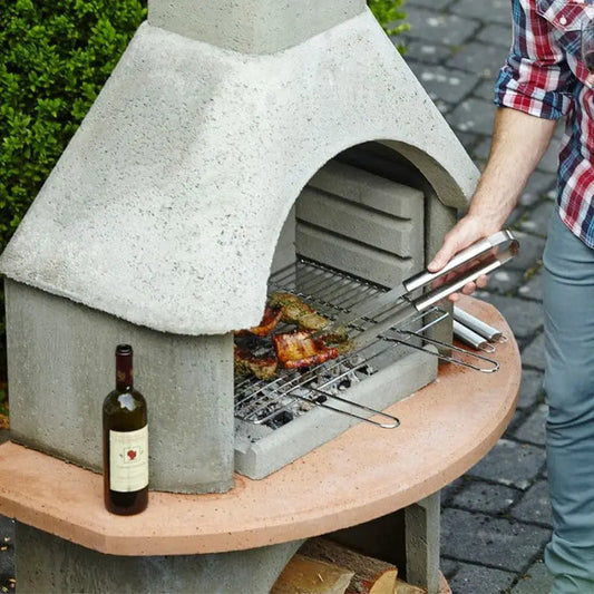 Buschbeck Carmen Masonry Barbecue, lifestyle shot