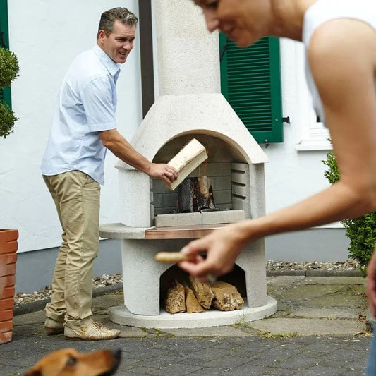 Buschbeck Venezia Masonry Barbecue, lifestyle shot
