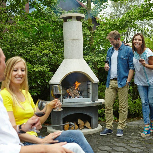 Buschbeck Wellington Masonry Barbecue, lifestyle shot
