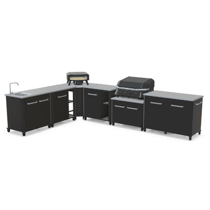 Cozze L-shaped outdoor kitchen, view 4