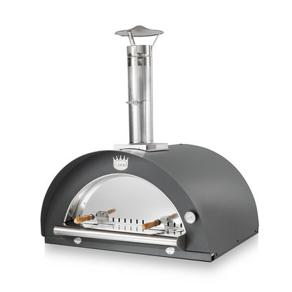 Clementi Family wood fired pizza oven in anthracite
