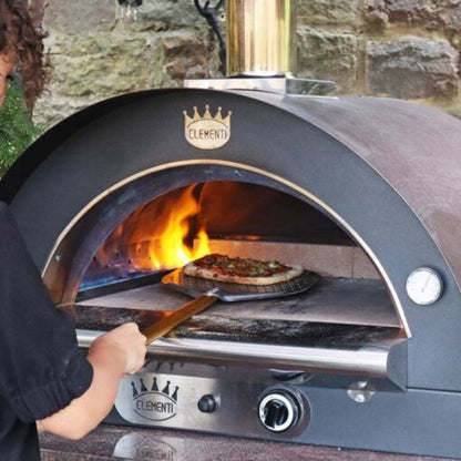 Clementi Original Dual Fuel Pizza Oven, lifestyle shot 5