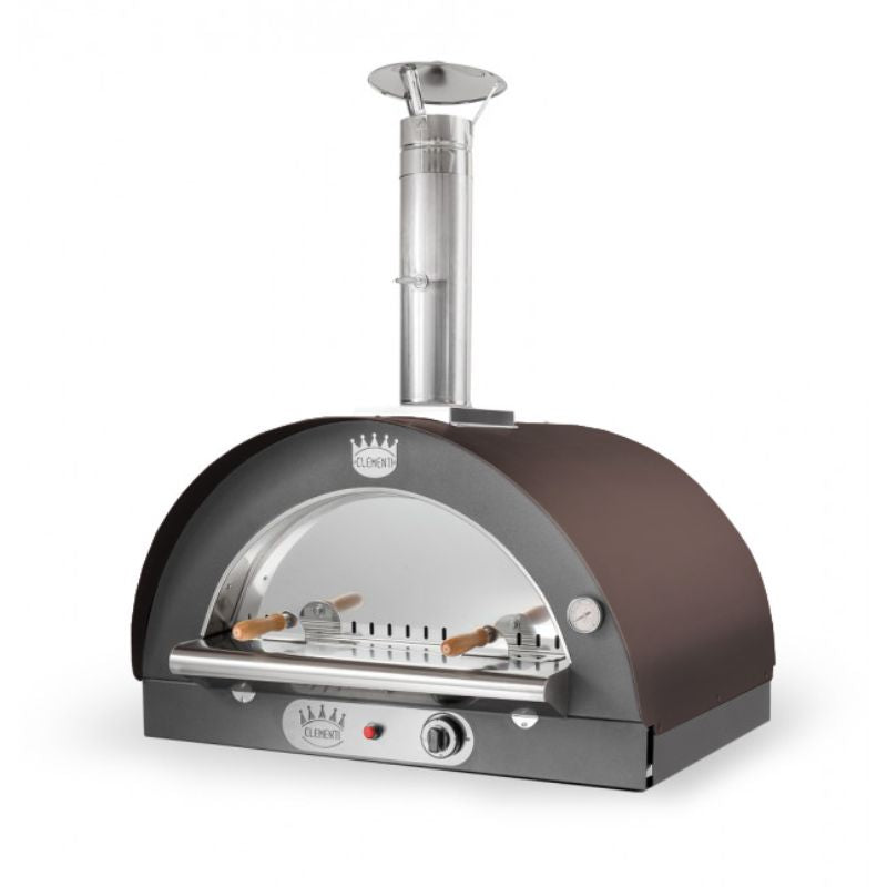 Clementi Original Dual Fuel Pizza Oven in copper