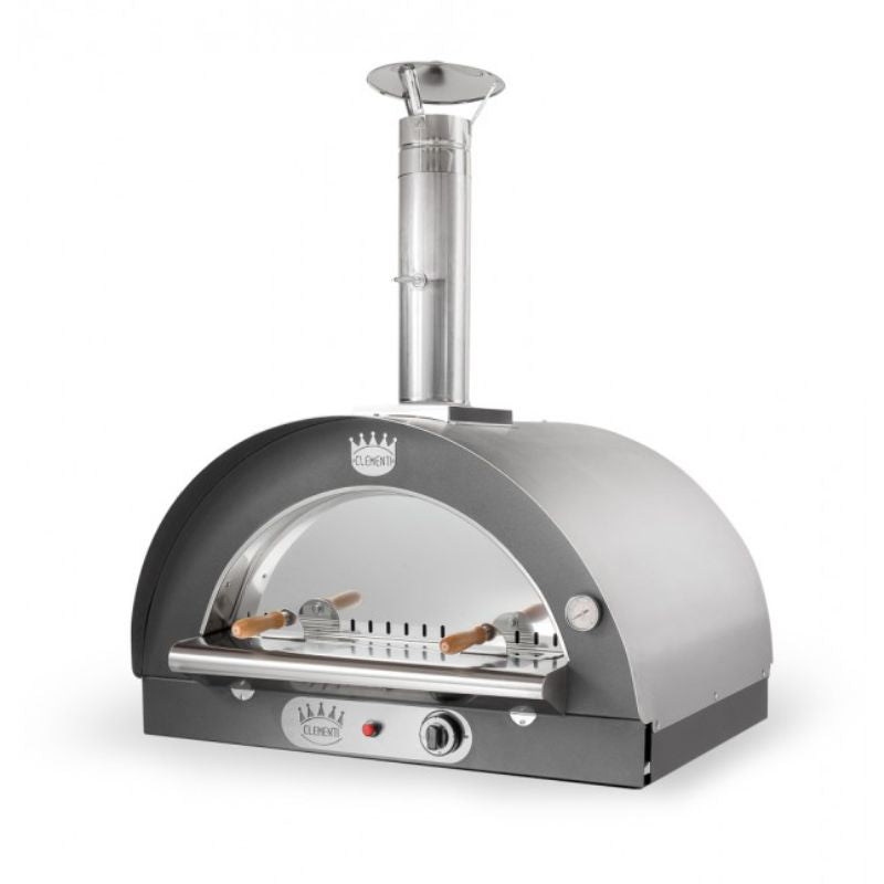 Clementi Original Dual Fuel Pizza Oven 80x60 in stainless steel
