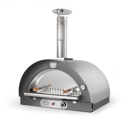 Clementi Original Dual Fuel Pizza Oven 80x60 in stainless steel