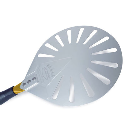 Clementi pizza peel spinner head close-up