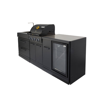 GRLLR Connect outdoor kitchen sink unit, G3S and cooling unit, view 3