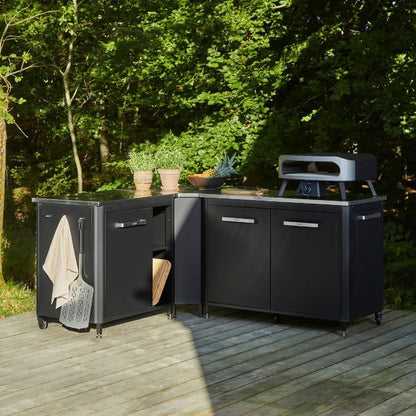 Cozze Corner Table for Outdoor Kitchen, lifestyle shot 7