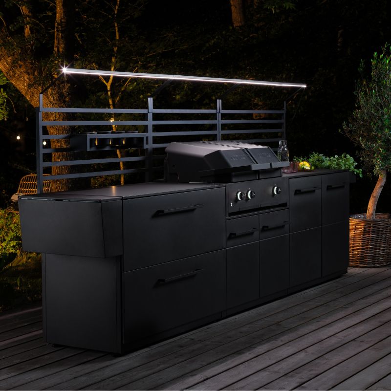 Cozze Elements 110 Drawer Module with worktop, lifestyle shot 1