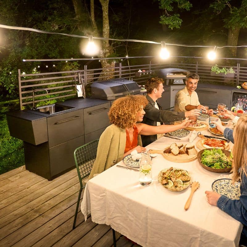 Cozze Elements Outdoor Kitchen 110 Sink Module with Worktop