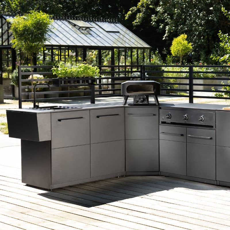Cozze Elements Outdoor Kitchen 110 Sink Module with Worktop