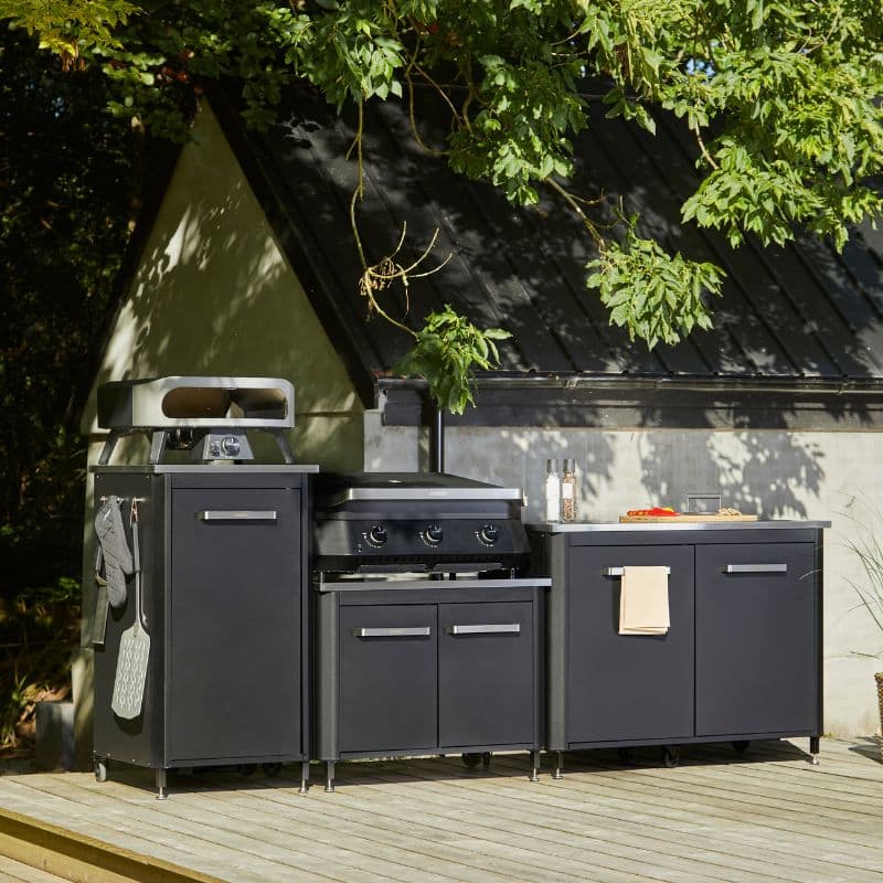 Cozze Outdoor Kitchen 60 for Pizza Oven, lifestyle shot 8
